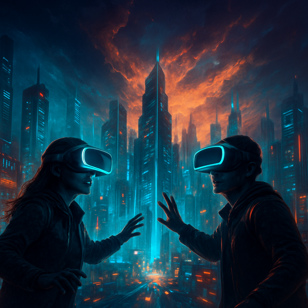 Футуристичне місто NeoCity у VR квесті